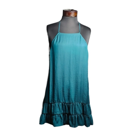 Intimately Free People | Raven Teal Slip Dress - Picture 2 of 10
